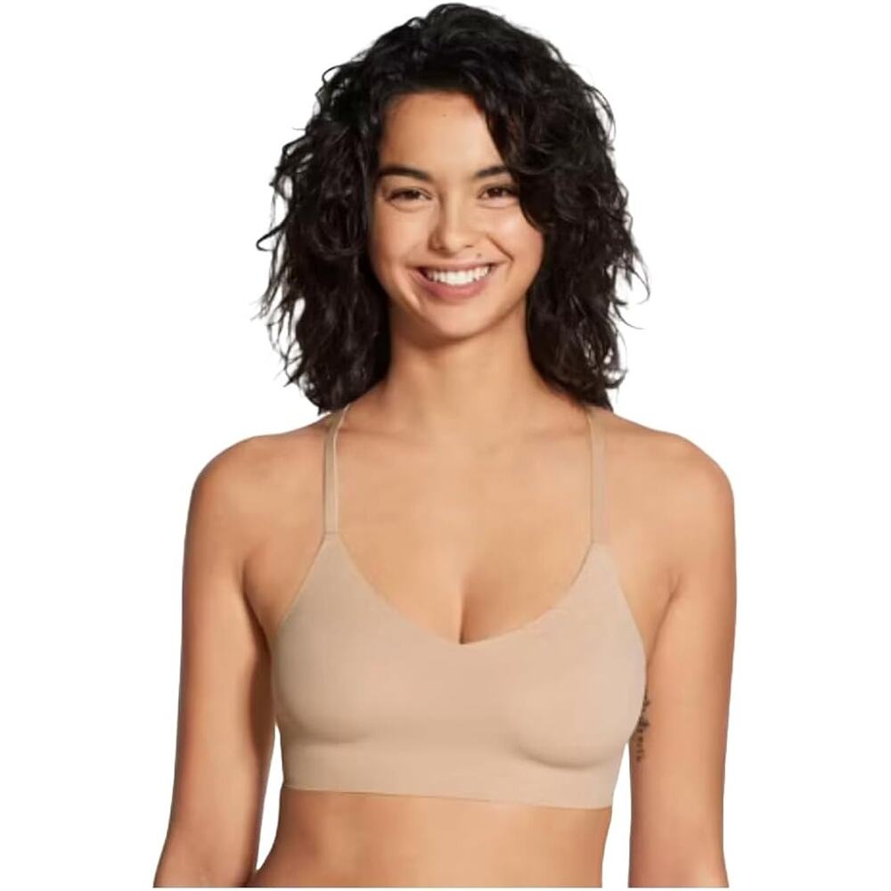 True Everybody by True & Co Women's Everybody Lace Racerback Bralette Large
